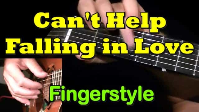 CAN'T HELP FALLING IN LOVE - fingerstyle guitar tab